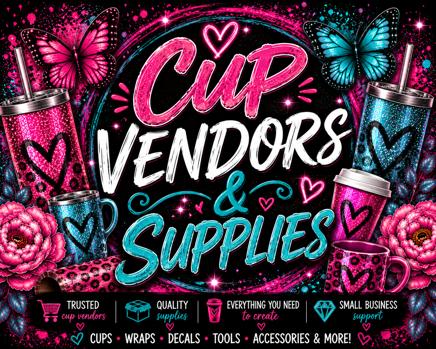 Cup Vendors & Extras
