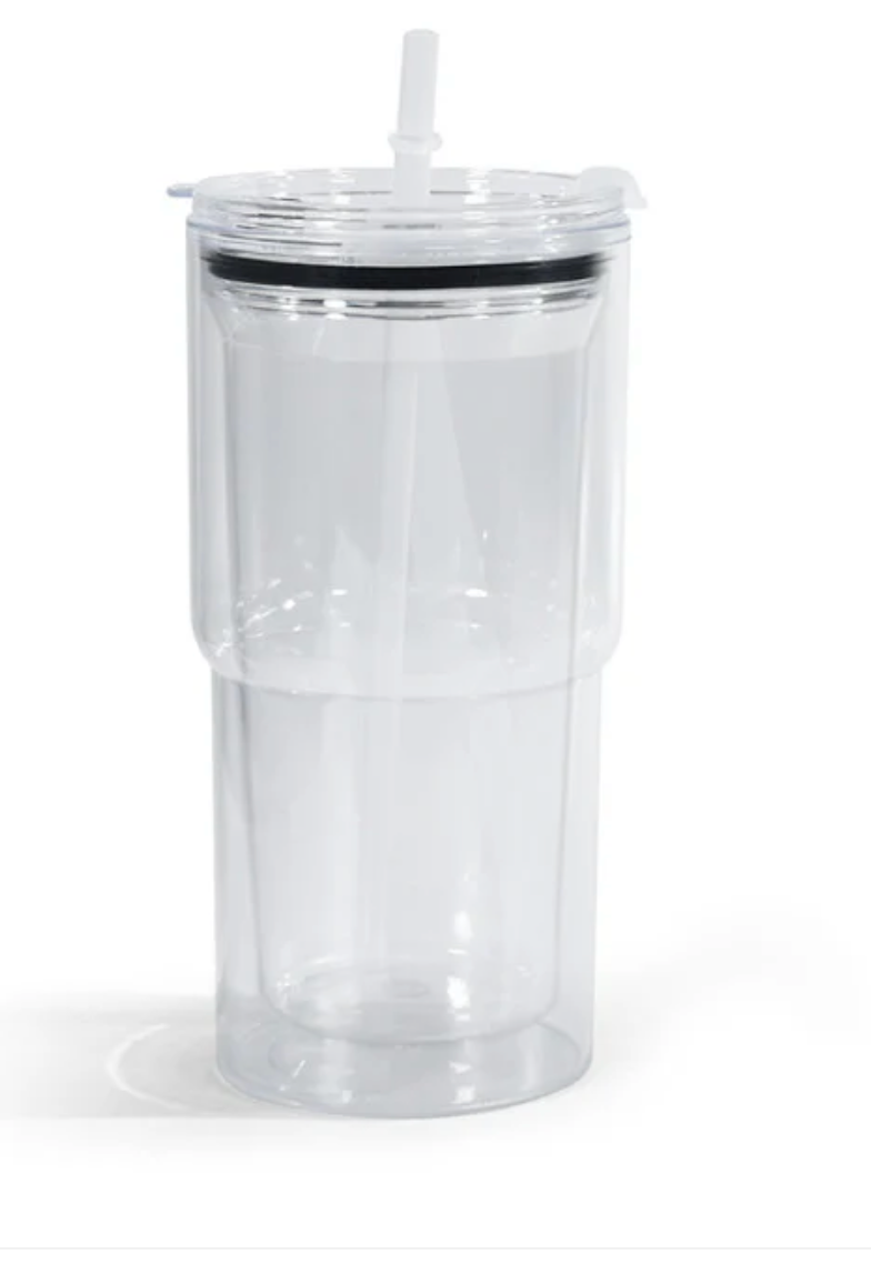 18oz Acrylic Leakproof SnowGlobe
